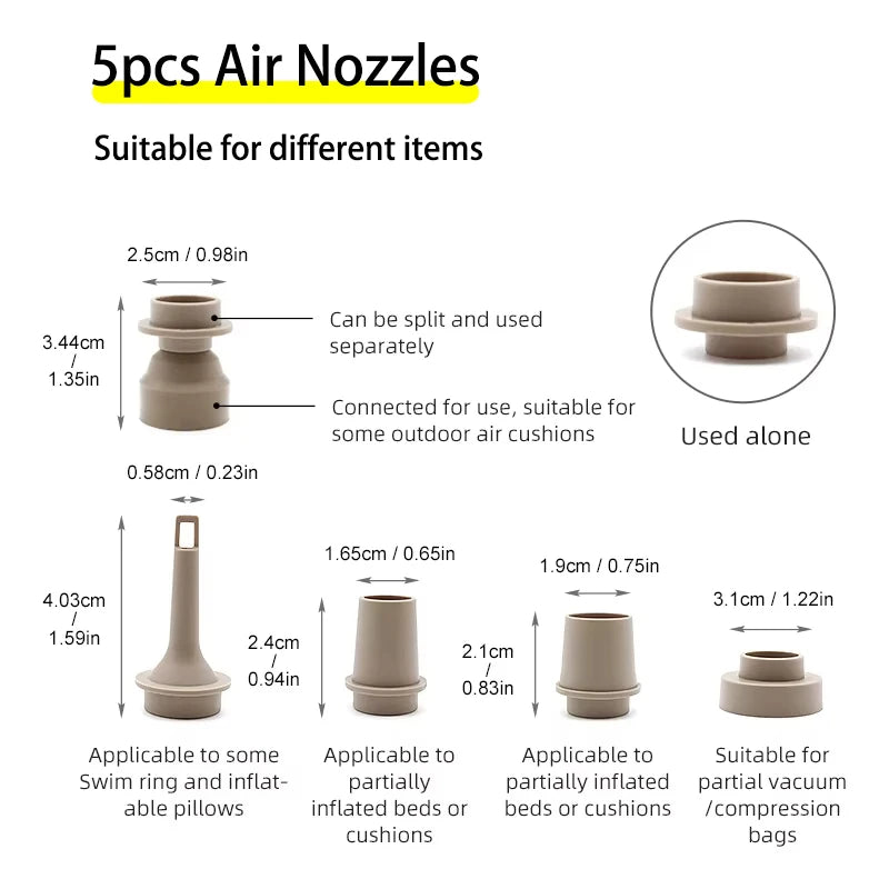 Wireless Camping Air Pump 